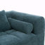 Canapé modulaire de 101,2 po avec canapé à compression complète et canapé modulaire à assise profonde et deux poches latérales pour le salon, bleu-343278966
