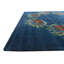 Tapis carré bleu marine Nuttall
