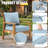 22"W X 24"D Outdoor Deep Seat Cushion Set Outdoor Seat/Back Cushion-982000938