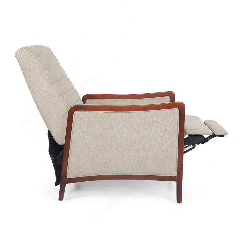 Fauteuil inclinable Mid-Century, Sable