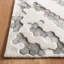 Tapis abstrait en viscose / cuir / coton touffeté à la main Jarrell-626712312