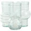Vase de table en verre Eugenia