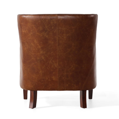 Darby Home Co Colyer Leather Armchair & Reviews | Wayfair