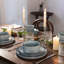 Famiware 18 Piece Dinnerware Sets, Service for 6-1770126055
