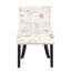 Chaise d'appoint 19 po H Kd (ensemble de 2) têtes de clou en laiton-110543539-110543538