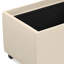 Repose-pieds de rangement rectangulaire avec rangement caché Avalon l 42 po Avalon-1023477072