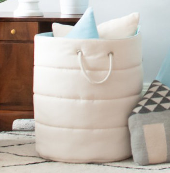 Abigayle Toy Bag, Beige/Mint