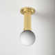 Mazan Single Light Semi Flush Mount