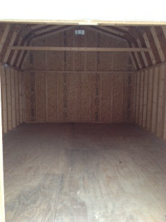 Classic Gambrel Outdoor Wood Storage Large Barn, 14' X 18', No