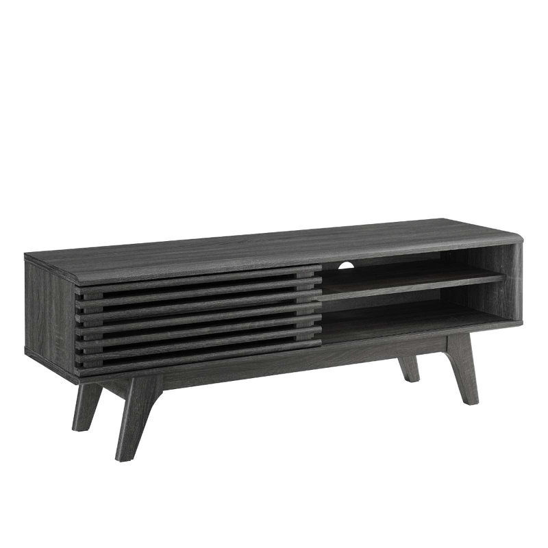 Meuble télé 48 po Render, Gris anthracite