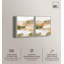 Beige Temptation Duo, ensemble de reproductions d'art mural encadrées par Art Remedy, cadre argenté, 30 x 36-1581221006-1581221007