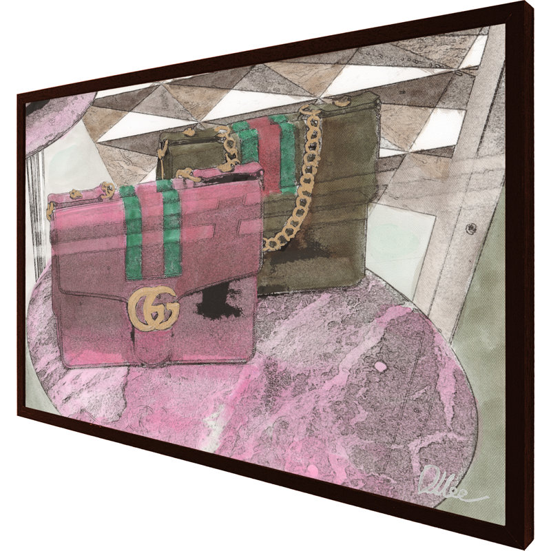 Single Picture Frame Print, 41cm H x 61cm W x 4cm D, Brown