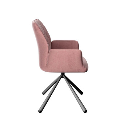 DelRe 46cm H Velvet Upholstered Armchair