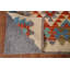 Tapis réversible en laine Kilim 7 x 10