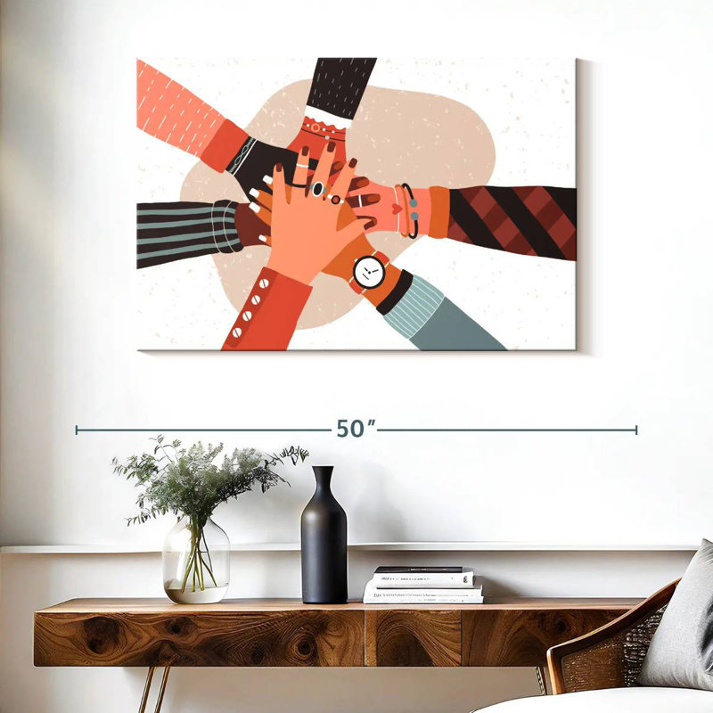 Hiromasa Racial Unity, 26" H x 39" W