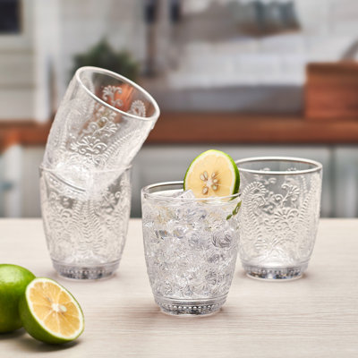 Fitz and Floyd Maddie Highball Glasses