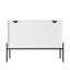 Modern Storage Cabinet with Adjustable Shelf & 25 cm Raised Legs – Metal Frame, Particle Board
