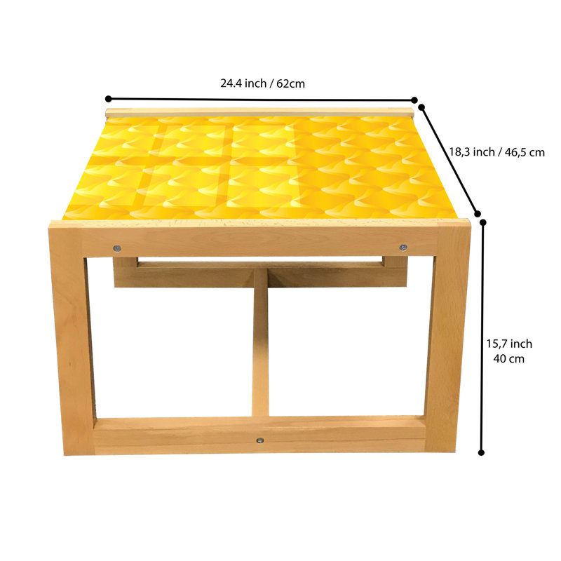 Jakyria Sled Coffee Table, 62cm H x 46cm W x 40cm D