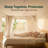 Pop-Up Dome Mosquito Net Bed Canopy in White — Fits Double to King