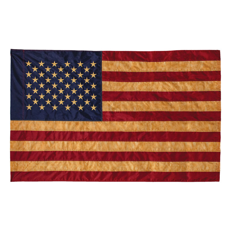 Drapeau de maison en coton 3 x 5 pi