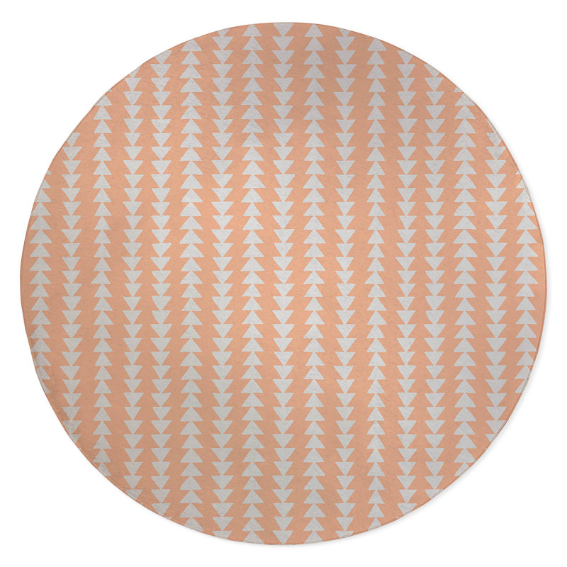 Tapis d'activité Tribal, Pêche / orange
