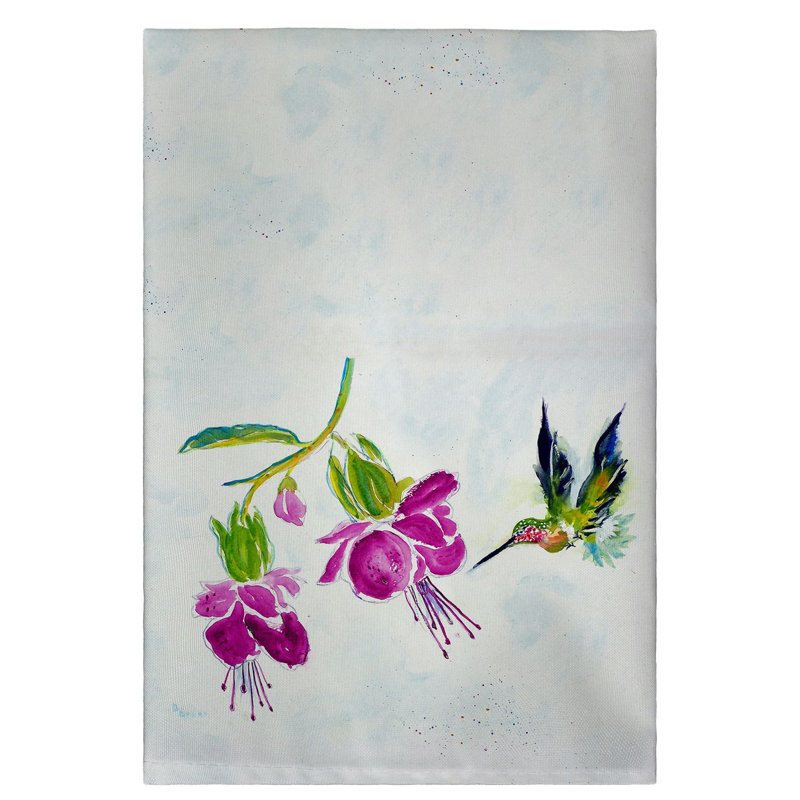 Serviette à main oiseau Natacha