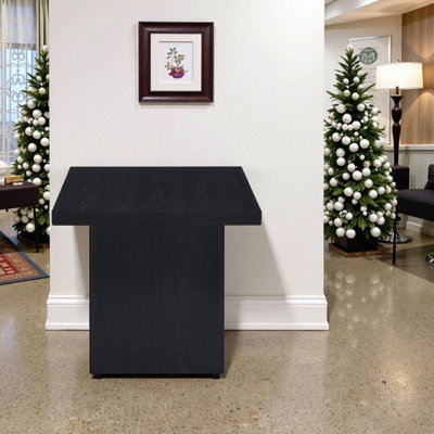 Table de bout carrée en bois d'ingénierie moderne