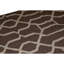 Flatweave Wool Area Rug in Espresso