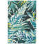Tapis floral d'extérieur Sunshine - vert / bleu / jaune-83468113