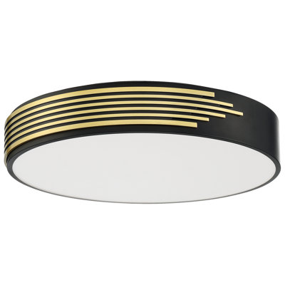 Plafonnier encastré à DEL 17,75 po Jayouche, H 4 po x l 17,75 po x P 17,75 po