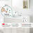 Widespread 2-handle Bathroom Faucet with Drain Assembly-55809705
