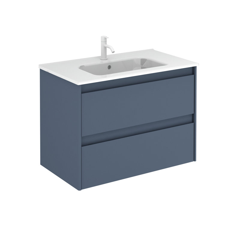 Ensemble de meuble-lavabo simple 32 po Ambra, Royal Blue