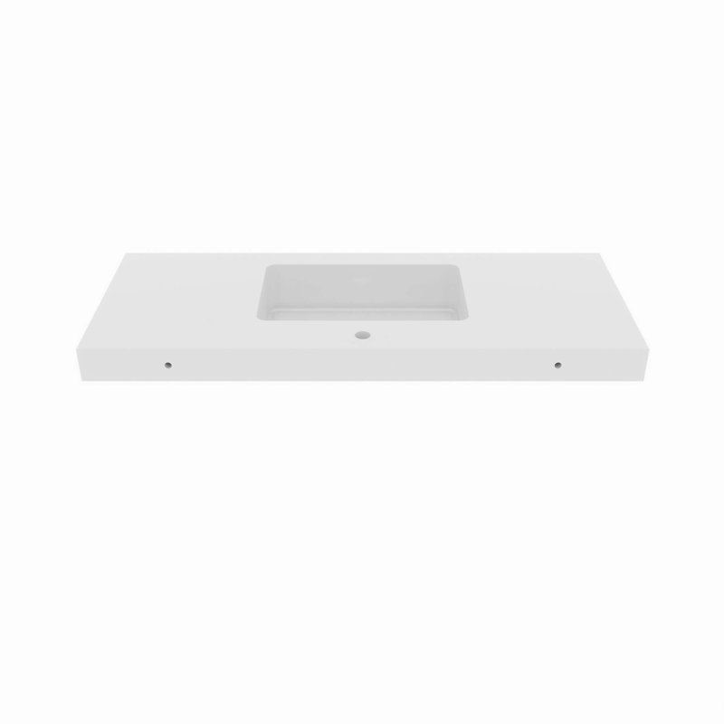 Bassin en quartz intégré avec protection anti-débordement