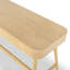 Bureau en bois 1 tiroir Cipriano