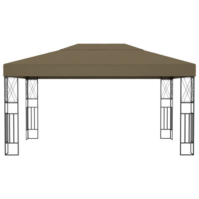 Carnuel 4m x 3m Steel Patio Gazebo