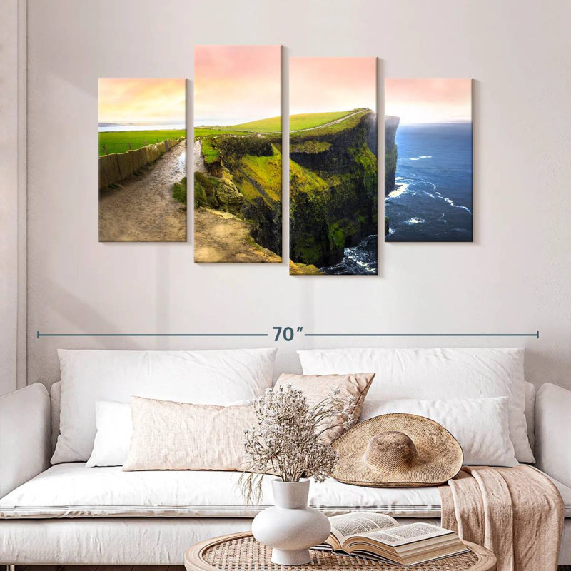 Nicci Twilight Cliffs, 32" H x 52" W