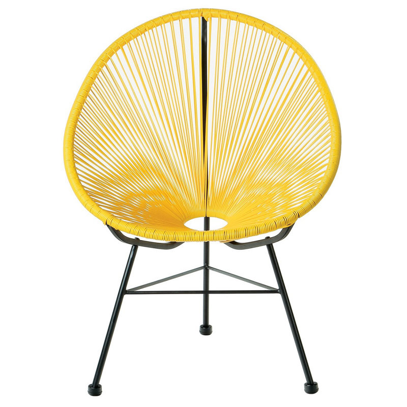 Chaise Acapulco, Jaune