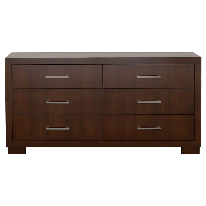 Commode 6 tiroirs Polk Cappuccino