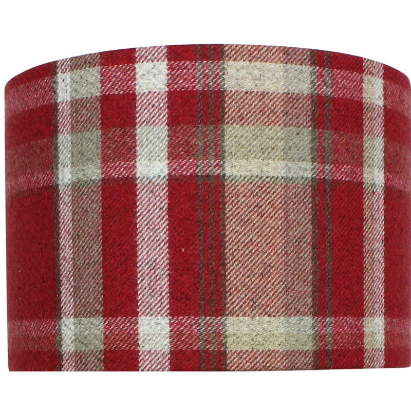 Polyester Drum Lamp Shade ( Screw On ), 23cm H x 35cm W x 35cm D