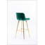 Ensemble de 2 tabourets de bar avec tabouret de comptoir en velours chromé-1567158120-1567158123