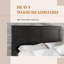 Base de lit plateforme en bois-162795746