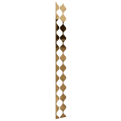 Ensemble de panneaux muraux décoratifs réglables en acrylique Marrakesh (paquet de 12)