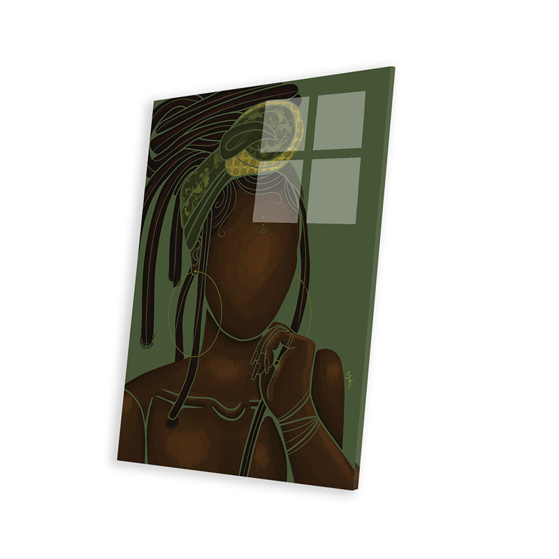 Naturel par Coloured Afros Art - sans cadre