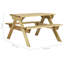 Hadeed 4 - Person Patio Dining Set with Rectangular Table
