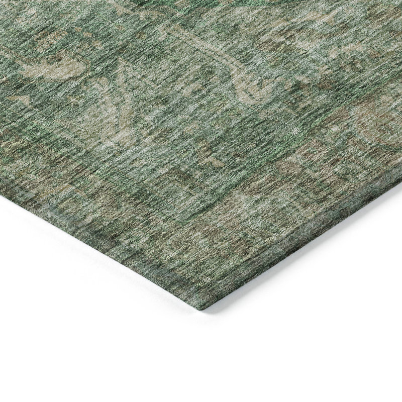 Tapis rond 8 po Emerald