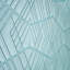 Papier peint géométrique hexagonal bleu sarcelle