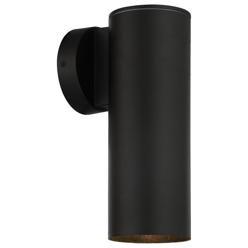 Donabelle Wall Light, Black, 11.5" H x 4.75" W x 6.5" D