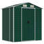 Britlynn Garden Shed Green 191 x 130 x 198 cm Galvanised Steel