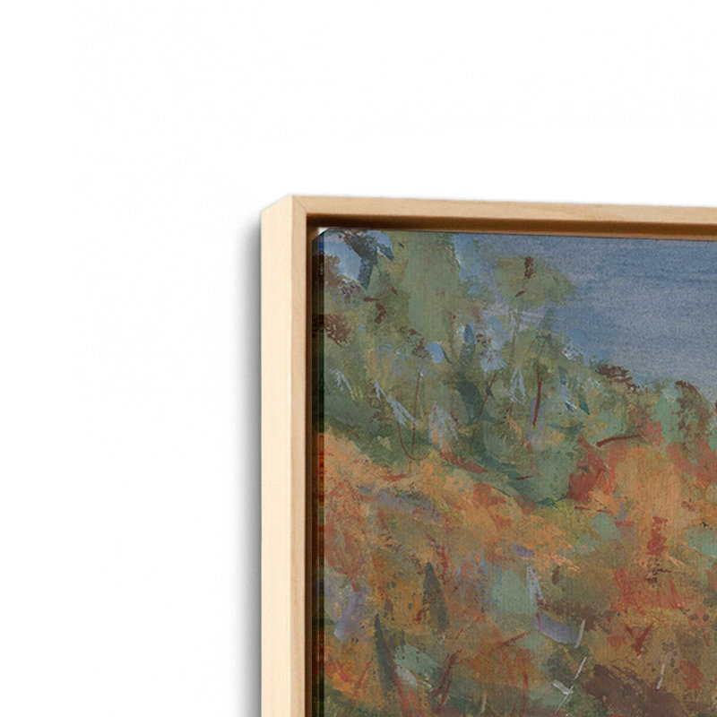 «Westfield River in the Fall» par Stephen Calcasola, reproduction d'art, H 12 po x l 16 po, Tanné
