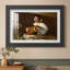 Le Joueur de luth (Version de l'Ermitage), vers 1596 - Caravage - Estampe encadrée sur mesure-1255075358-1255075432-1255075436